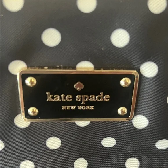 Kate Spade Black and White Polka Dot Shoulder Bag - Picture 4 of 8